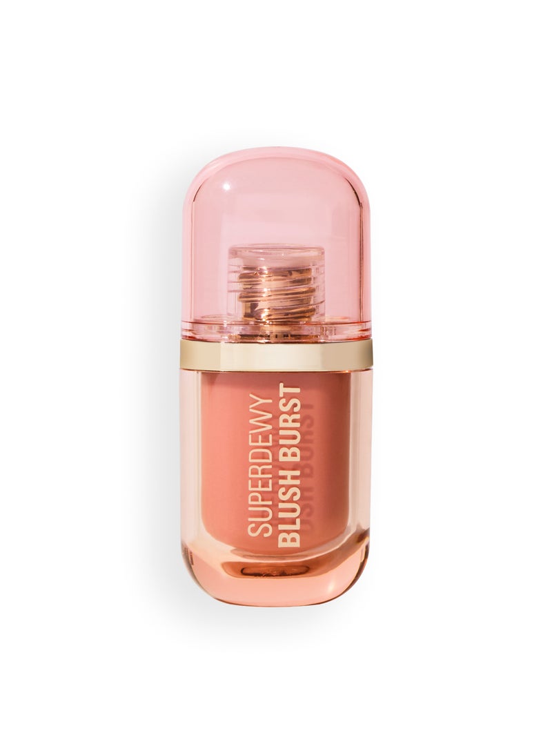 REVOLUTION Superdewy Blush Plump Serum Liquid Blush Pink Fizz Soft Pink - Image 2
